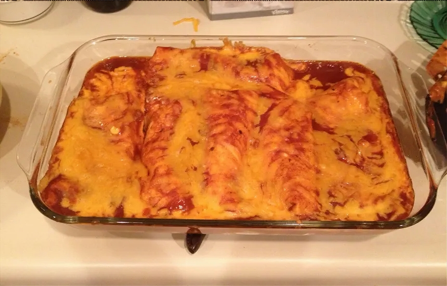 Leftover-Steak Enchiladas